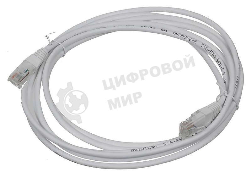 Патч-корд LANMASTER TWT-45-45-3.0/S-GY 3м