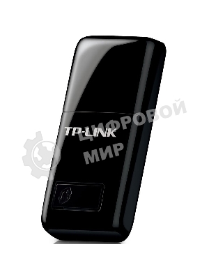 Сетевой адаптер TP-Link SOHO TL-WN823N Беспроводной USB мини адаптер 300 Мбит/с стандарта N c кнопкой QSS(Realtec)