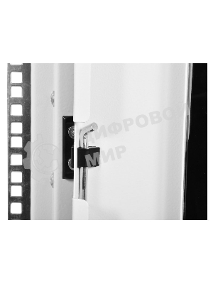 Шкаф телекоммуникационный напольный 42U (600x1000) дверь стекло (3 места), черный