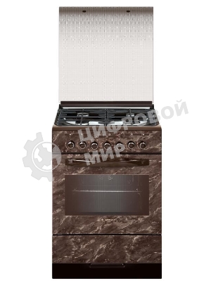 Плита комбинированная Gefest ПГЭ 6302-03 0054 коричневый, конфорок 4 газовых, духовка 55 л, 60 см x 85 см x 60 см