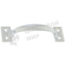 Ручка-скоба Россия РС-120 цельнотянутая, цинк, 5шт 91594