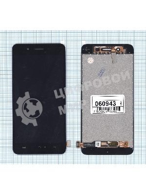 Дисплей для Vivo Y55s черный