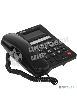 Телефон проводной Ritmix RT-550 черный