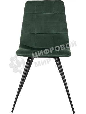 Стул для дома Бюрократ CH-K1_4 комплект 4 шт зеленый Holland 30 металл черный на ножках