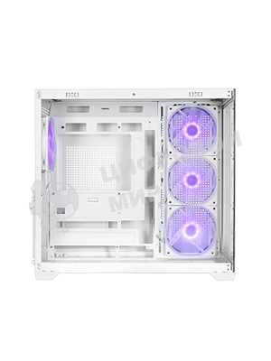 Корпус без блока питания PCCooler C3T700 ARGB WH, Midi-Tower, TG, 4x120мм ARGB, 1xUSB-A 3.0 + 1xUSB-A 2.0 + 1xUSB-C, ATX, mATX, mITX белый