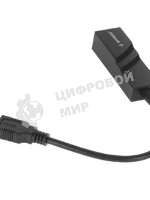 Сетевой адаптер Ethernet Gembird NIC-U11, USB 3.0 - Gigabit Ethernet adapter, пластик, белый, RTL8153