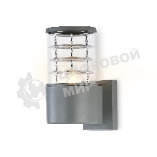 Светильник Ambrella light ST2521 GR/CL серый/прозрачный IP54 E27 max 40W 200*110*155