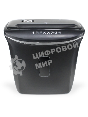 Шредер ГЕЛЕОС УД14-5, (DIN P-5), фрагмент 1,9х12мм, 5-6 лист (70г/м2), скобы, 14 литров