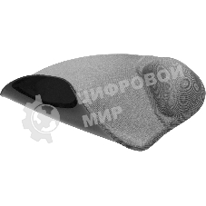 Коврик для мыши Defender гелевый Easy Work (серая лайкра) нескользящ.основа,260х225х5мм