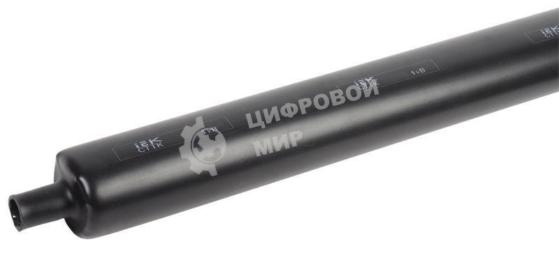 Трубка термоусадочная среднестен. СТТК 115/35 3:1 с клеевым слоем (уп.1м) черный IEK UMR-A2-115-35-31-K02