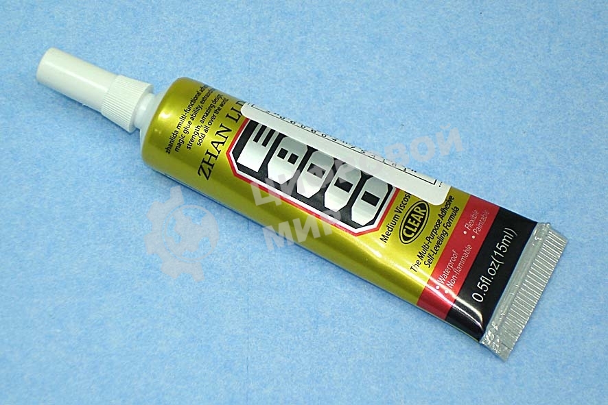 Клей Zhanlida E-8000 прозрачный 15мл