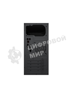 Компьютерный корпус с блоком питания Foxline 450Вт./Case Forza mATX, 450W, 2xUSB 2.0+2xUSB 3.0, Black, w/o FAN, 8 см fan PSU, power cord