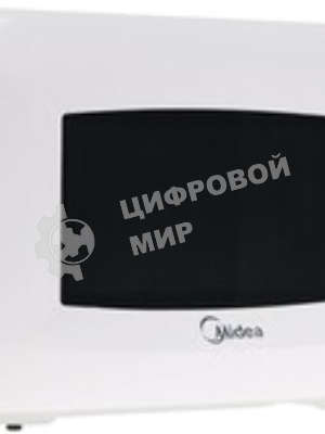 Микроволновая печь Midea MM720CKE белый, 20 л, 700 Вт, переключатели - поворотный механизм