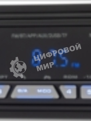 Автомагнитола Digma MCP-227B, 1 DIN, Bluetooth, USB Type-A, AUX, пульт ДУ