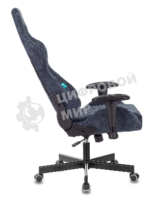 Кресло Бюрократ VIKING KNIGHT LT27 FABRIC синий, ткань, 120 кг, механизм качания