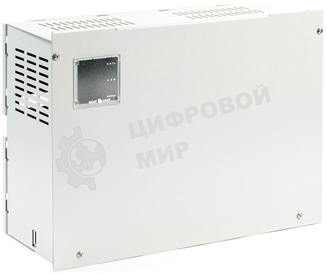 Источник вторичного электропитания СКАТ-2400И7 исп.5000 24В, 4А, под 2 АКБ 40 А·ч