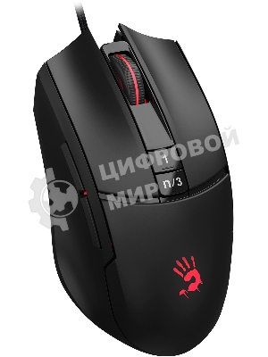 Мышь проводная A4Tech Bloody L65 Max черный, 12000 dpi, USB, кнопки - 7