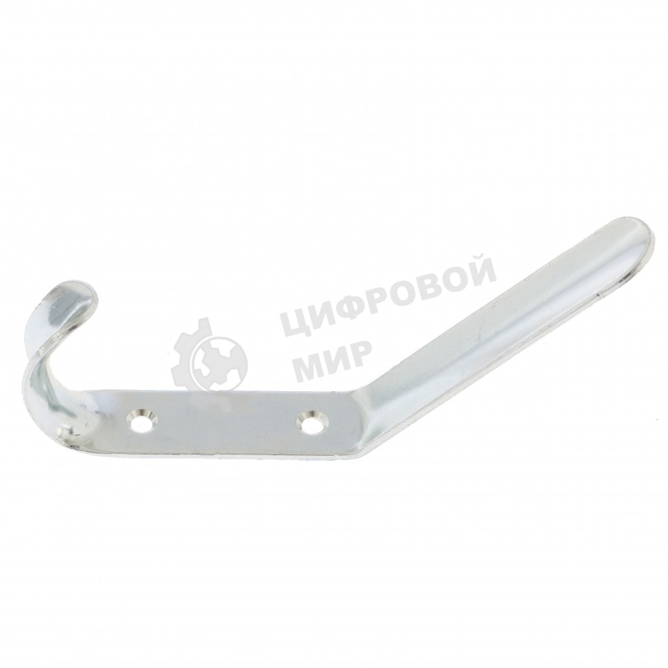 Крючок-вешалка №4, цинк, 10 шт. (Металлист) Россия