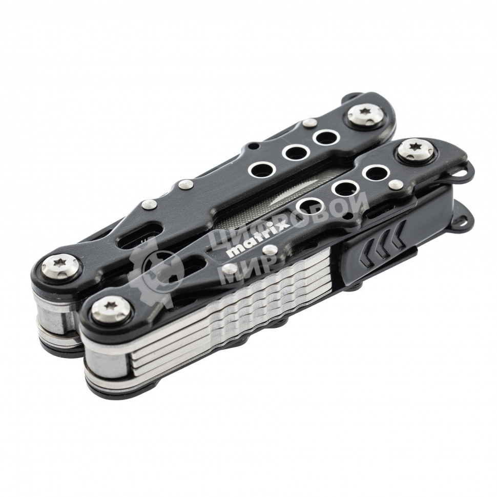 Мультитул Matrix, 13 функций, авторазжим, в чехле, 165 мм