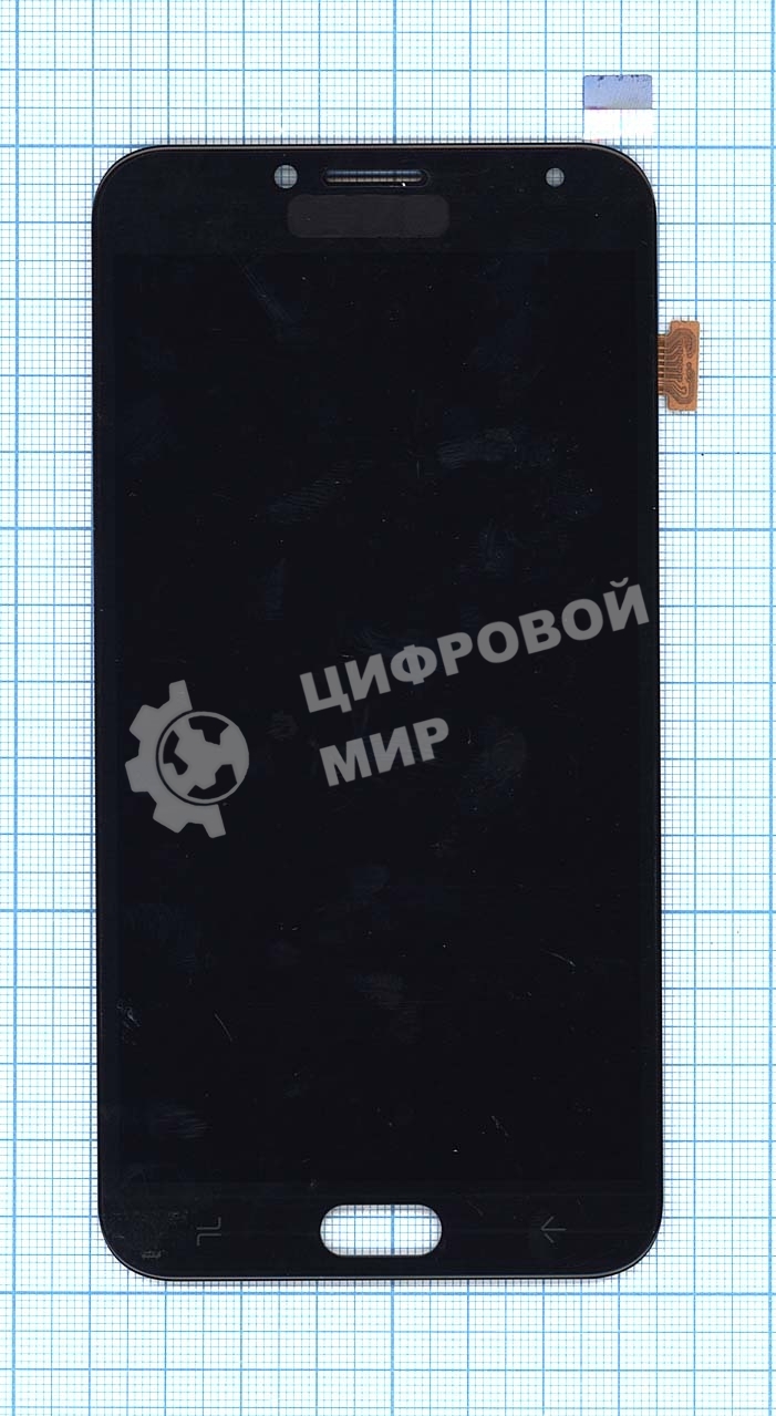Дисплей для Samsung Galaxy J4 2018 SM-J400F в сборе с тачскрином (TFT) черный