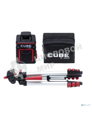 Уровень лазерный ADA Cube 2-360 Professional Edition  20(70)м ±3/10мм/м ±4° лазер2