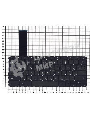 Клавиатура для ноутбука HP Chromebook 11 G5 11-V черная