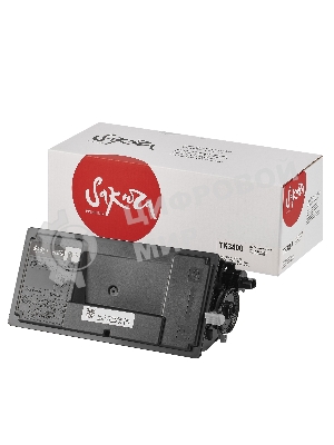 Картридж Sakura TK3400 для Kyocera Mita PA4500x/MA4500x/fx, черный, 12500 к.