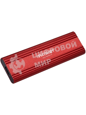 Внешний SSD Patriot Transporter Lite, 1TB, USB 3.2 Gen 2 Type-A/Type-C, R/W 1000/1000, красный