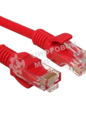 Патч-корд UTP Cablexpert cat.5e, 0.5м, литой, многожильный, черный