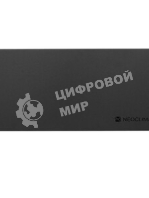 Конвектор электрический Neoclima Nano 1000B черный, 1000 Вт, 15 м2, термостат