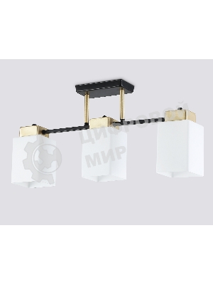 Светильник Ambrella light TR303046/3 BK/GD черный/золото E27/3 max 60W 540*100*270