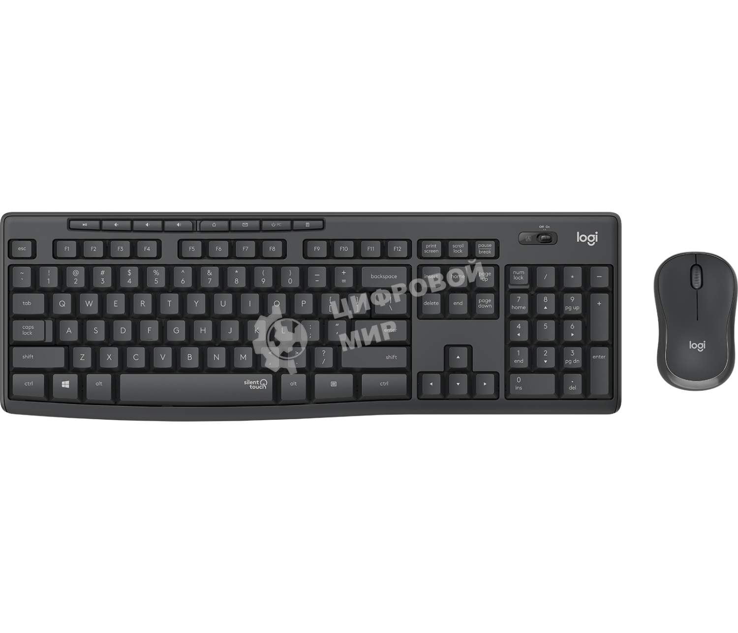 Комплект клавиатура + Мышь Беспроводная Logitech MK295 Silent Wireless Combo