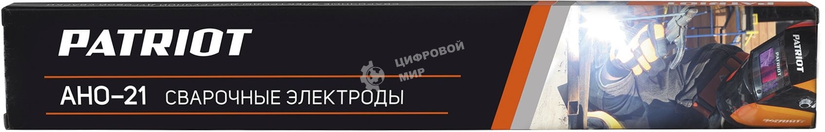 Электроды Patriot АНО-21 D 3 мм L 350 мм 1000 гр (605012035)