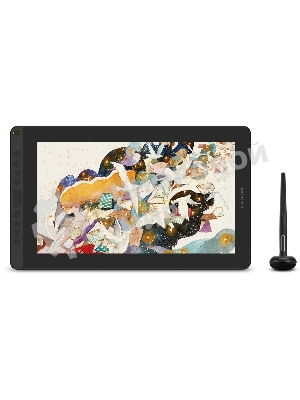 Графический планшет Сенсорный монитор Huion KAMVAS 16 (2021) Black