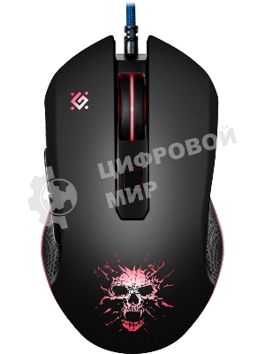 Комплект клавиатура+мышь Defender Singularity MKP-118 проводной, USB, 3200 DPI, чёрный