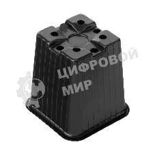 Горшочек для рассады, 90х90х95 мм, полистирол, 5 шт. Россия
