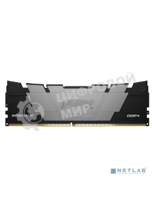 Оперативная память Kingston Fury Beast, DDR4, 32Gb (1x32GB), 3600MHz, CL18, DIMM, радиатор, черный