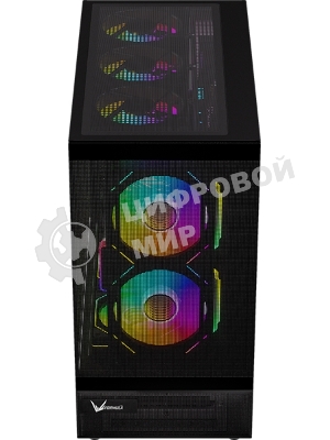 Компьютерный корпус AeroCool/Formula Crystal Z8 черный без БП ATX 9x120мм 7x140мм 1xUSB2.0 1xUSB3.0 1xUSB3.1 audio bott PSU