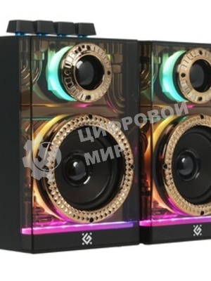 Акустическая система 2.0 Defender Futuro 20 Вт, BT/USB/TF/AUX/2400мА*ч 1