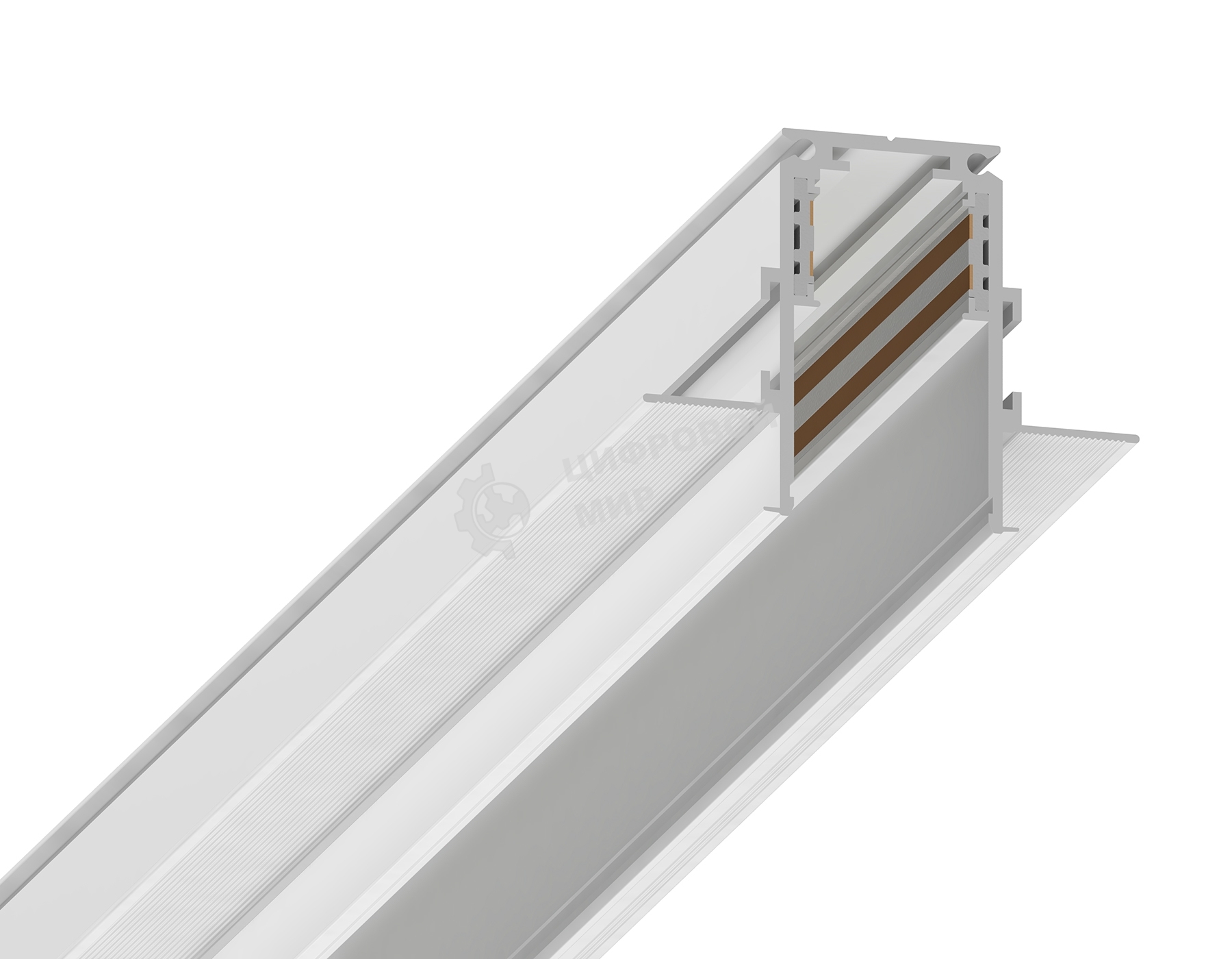Шинопровод GL3338 WH белый IP20 48V 3000*60*46.8