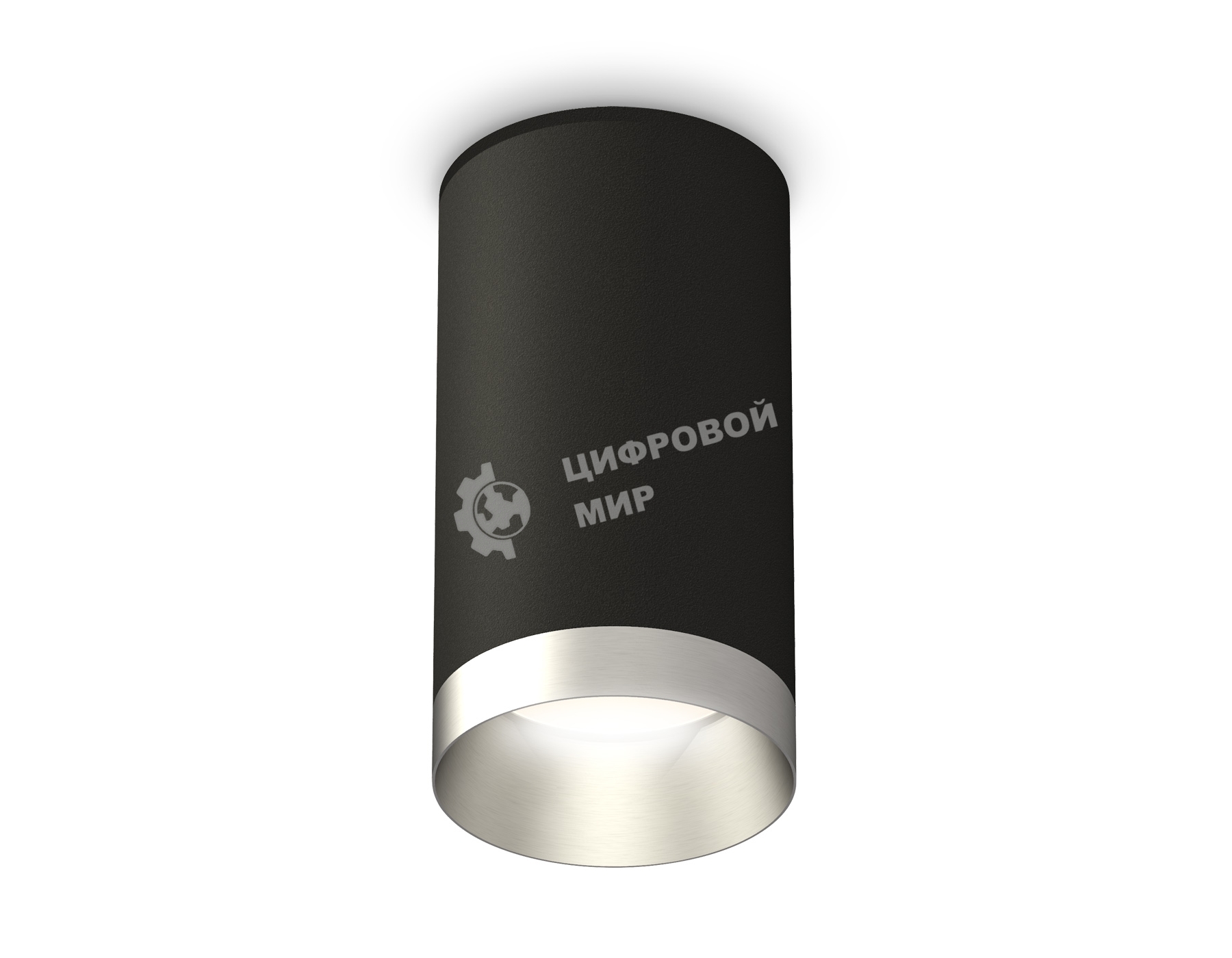 Светильник Ambrella Light XS6323023 SBK/MCH черный песок/хром матовый MR16 GU5.3 (C6323, N6133)