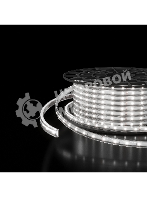 Лента светодиодная LS014 220V/ 220V 8W 60Led 2835 IP65 6500 холодный белый, 50 м