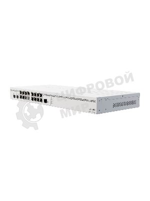 Маршрутизатор Mikrotik CCR2004-16G-2S+, 16×1 Гбит/с + 2×10 Гбит/с SFP+, управляемый