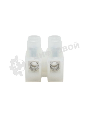 Клемник Полиамид 6.6, 2р,110°С,450V, 24A, 2,5мм.кв. 43102NY DKC