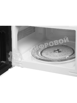 Микроволновая печь WILLZ MOS-2008MW белый, 20 л, 700 Вт, переключатели - поворотный механизм