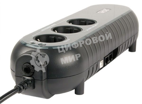 Источник бесперебойного питания Powercom WOW 1000U 500Вт 1000ВА черный