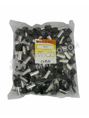 Наконечник штыревой втулочный изолированный Rexant F-20 мм 50 мм² (НШВи 50-20) оливковый