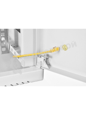 Шкаф телеком. настенный разборный 9U (600х520), съемные стенки, дверь металл (ШРН-М-9.500.1)(1 коробка)