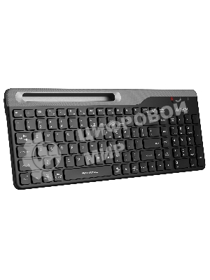 Клавиатура беспроводная A4Tech Fstyler FBK25, USB, Bluetooth/Радиоканал, черный/серый