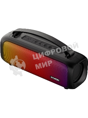 Колонка портативная Hyundai H-PS1020 черный 16W 2.0 BT 10м 1500mAh